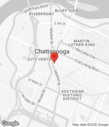 Map of Two Ten Jack Chattanooga, TN - 1110 Market St, Chattanooga, TN 37402, United States